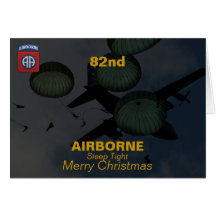 82nd airborne division iraq vets veterans Card