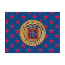 82ND AIRBORNE DIVISION POSTCARD