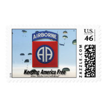 82nd airborne divisions son postage  veterans