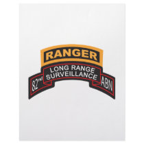 82nd Airborne LRS Scroll, Ranger Tab letterhead