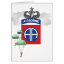82nd Airborne, Paratroopers, Senior Jump Wings cards