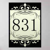 831 Area Code Poster