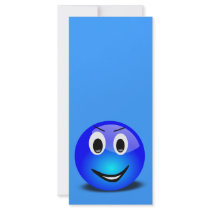 83-Free-3d-Grinning-Blue-Smiley-Face-Clipart-Illus Full Color Rack Card