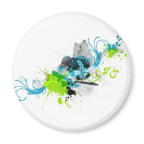 83. Urban kayak 2 Refrigerator Magnets