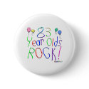 83 Year Olds Rock! Button by TShirtDotCom 83 Year Olds Rock! Button