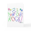 83 Year Olds Rock! Greeting Card by TShirtDotCom 83 Year Olds Rock! Greeting Card