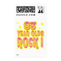 83 Year Olds Rock ! (pink) postage