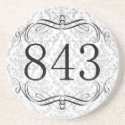 843 Area Code coasters
