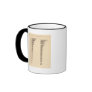 84 Proportion illiterates, foreign white by state Coffee Mugs