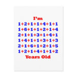 84 Years old! Postcard