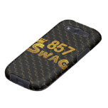 857 Area Code Swag Galaxy SIII Cover