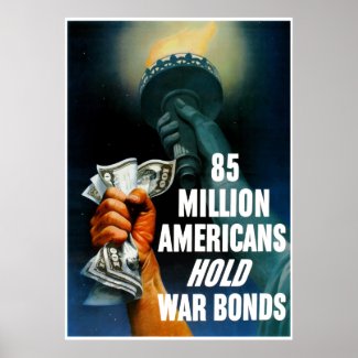 85 Million Americans Hold War Bonds -- Border print