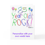 85 Year Olds Rock ! Card