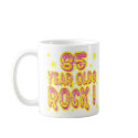 85 Year Olds Rock! (Pink) Mug by TShirtDotCom 85 Year Olds Rock! (Pink) Mug