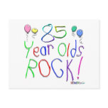 85 Year Olds Rock ! Post Card