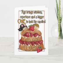 85th Birthday Card - Humour - Cake
