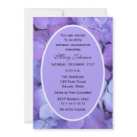 85th Birthday Party Invitation -- Hydrangea