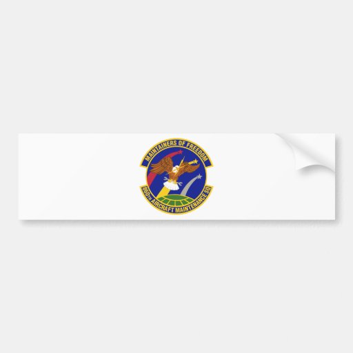 860th Aircraft Maintenance Squadron Bumper Sticker