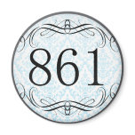 861 Area Code Fridge Magnets