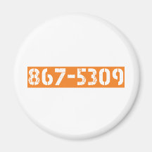 867-5309 MAGNETS