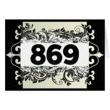 869 GREETING CARD