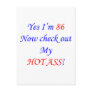 86 My hot ass! Postcards