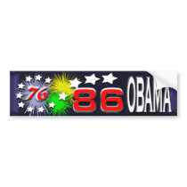 86 Obama Bumper Sticker