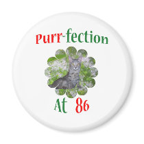 86 Purr-fection Fridge Magnets