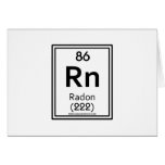 86 Radon Greeting Card
