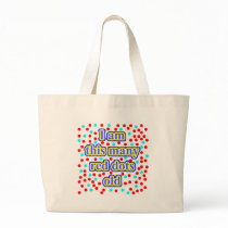 86 Red Dots Old Tote Bags