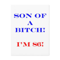 86 Son of a Bitch Postcards