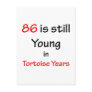 86 Tortoise Years Post Card