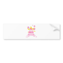 86 Year Old Birthday Cake Bumper Stickers