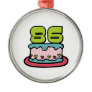 86 Year Old Birthday Cake Ornaments