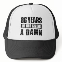 86 years trucker hat