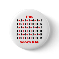 86 Years old Blk Red Pin