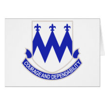 86th Army Infantry Regiment Greeting Cards