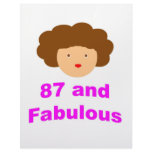 87 and Fabulous! Custom Letterhead