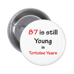 87 Tortoise Years Buttons