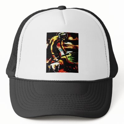 88 BABALU AYE TRUCKER HAT by AFROFUSION