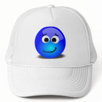 88-Free-3D-Apprehensive-Smiley-Face-Clipart-Illust Trucker Hat
