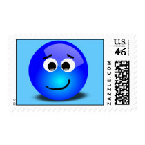 88-Free-3D-Apprehensive-Smiley-Face-Clipart-Illust Stamp