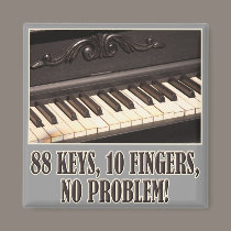 88 Keys magnets by Jack_of_Arts 88 Keys magnets