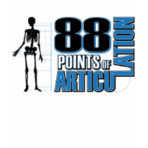 "88 Points of Articulation" T-Shirt by Tim4Design "88 Points of Articulation" T-Shirt