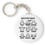 88_River_signals2 Key Chain