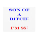88 Son of a Bitch Postcard