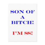 88 Son of a Bitch Post Card