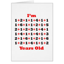 88 Years old Blk Red Card