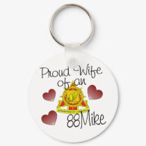 88m Spearhead Pride keychains