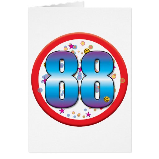 88th Birthday Cards, 88th Birthday Card Templates, Postage, Invitations, Photocards & More Zazzle